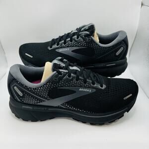 Brooks Ghost 14 Women's Size 8 Medium Width All Black Walking Running